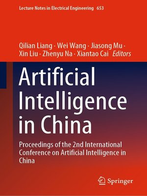 cover image of Artificial Intelligence in China